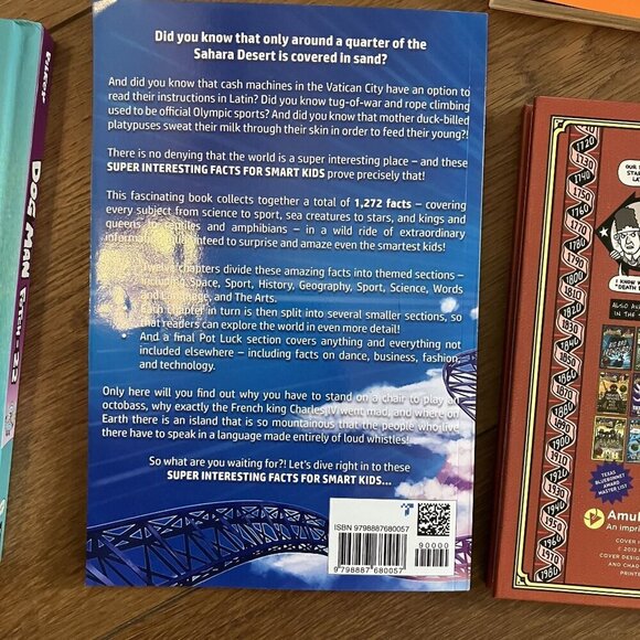 Elementary/ Middle School Kid Book Bundle, Dog Man, I Survived, Bad Guys - Picture 5 of 13